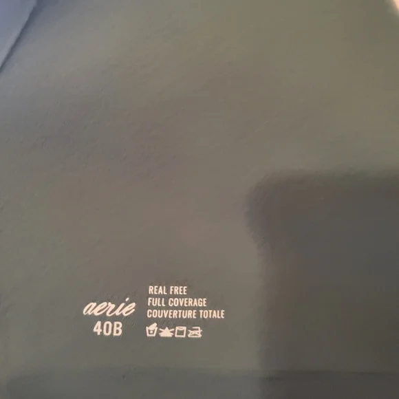 Aerie Real Free Full Coverage Teal Bra, NWT, 40B - Picture 7 of 7